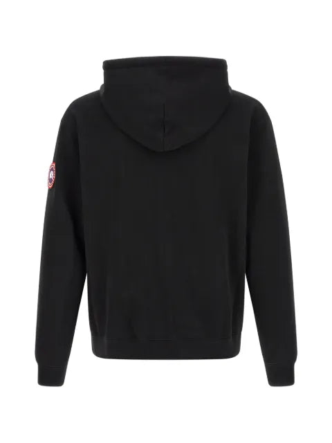 Canada Goose Loon logo-patch zip-up hoodie