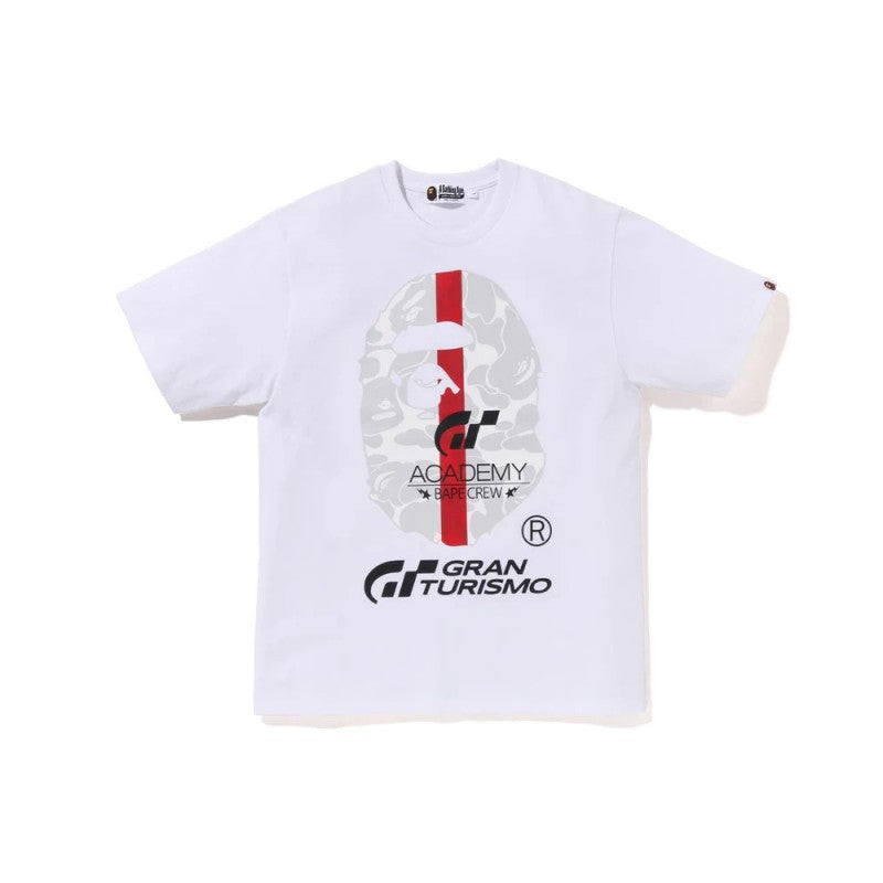 Bape Multi Pattern Camo Ape Head Graphic Oversized Tee Streetwear