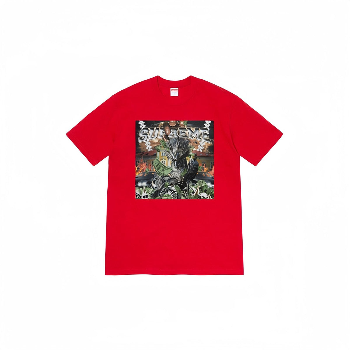 Supreme Dragon Graphic Short-Sleeve T-Shirt
